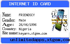 Facebook id card